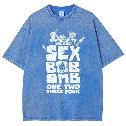 Cool Band Vintage Distressed T-shirt