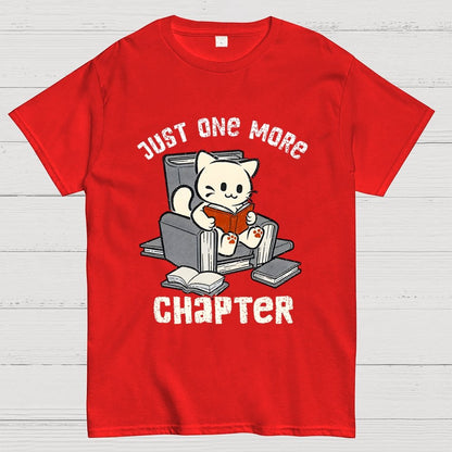 Just One More Chapter Cat Geek T-Shirt