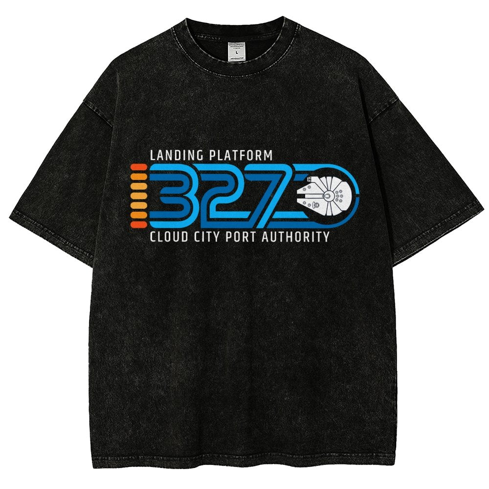 Landing Platform 327 Vintage Distressed T-shirt