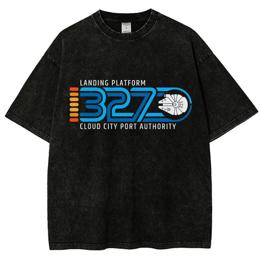 Landing Platform 327 Vintage Distressed T-shirt