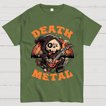 Death Metal Reaper Geek T-Shirt