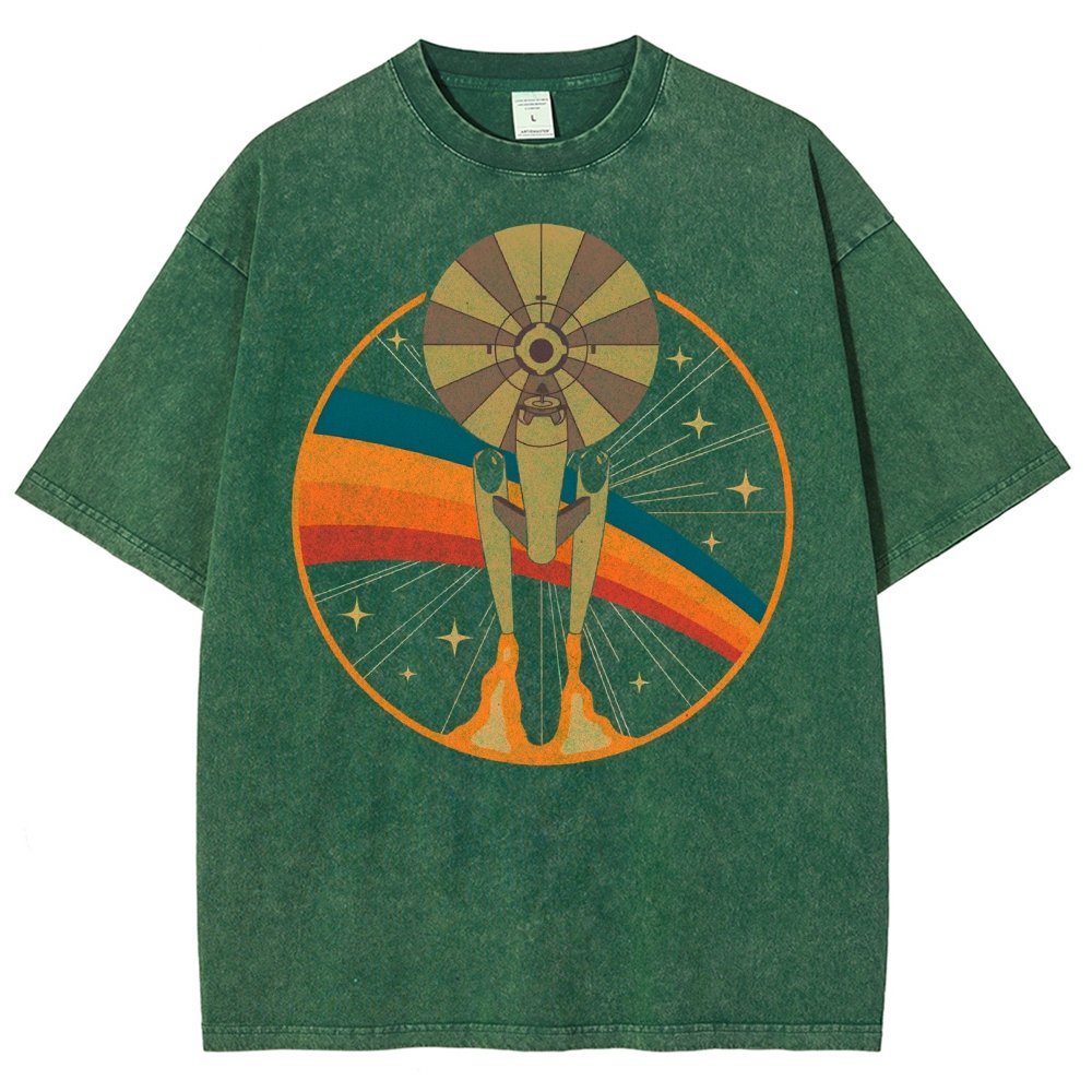 Space Date 1966 Vintage Distressed T-shirt