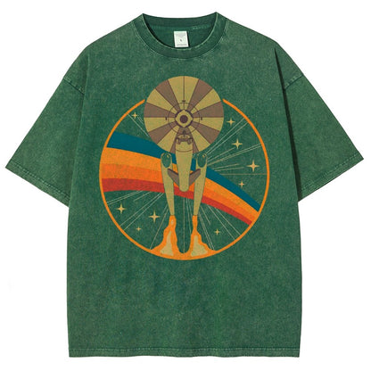 Space Date 1966 Vintage Distressed T-shirt