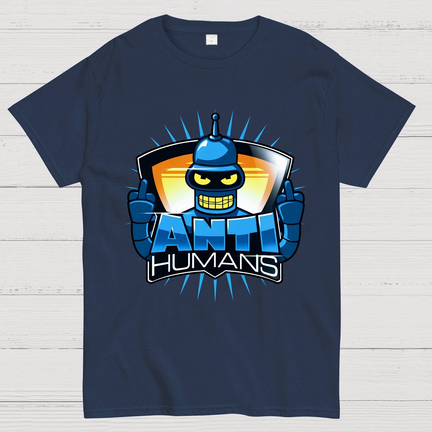 Anti Humans Geek T-Shirt