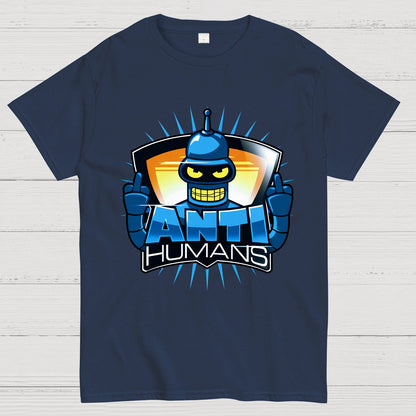 Anti Humans Geek T-Shirt
