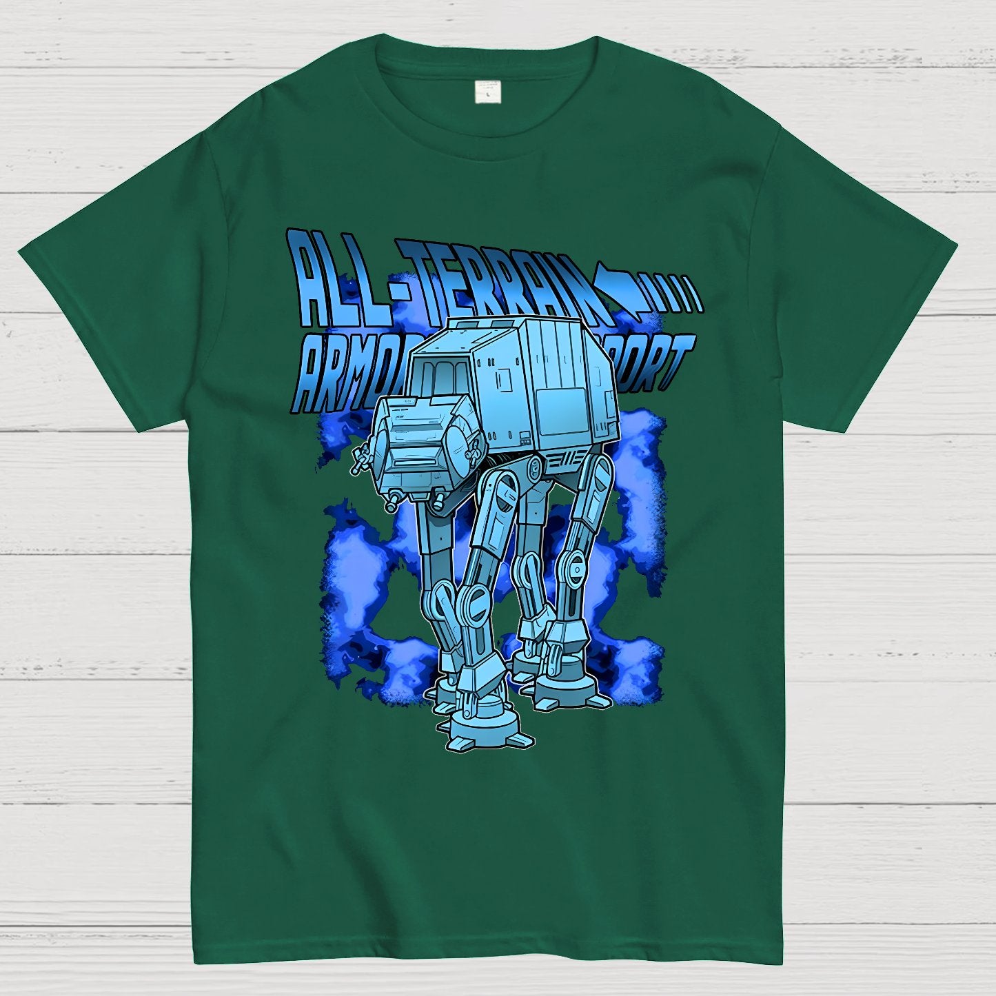 Mega Terrain Mecha Transport Geek T-Shirt