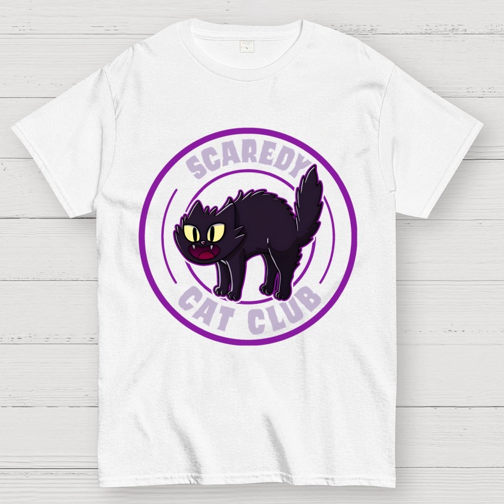 Scaredy Cat Geek T-Shirt