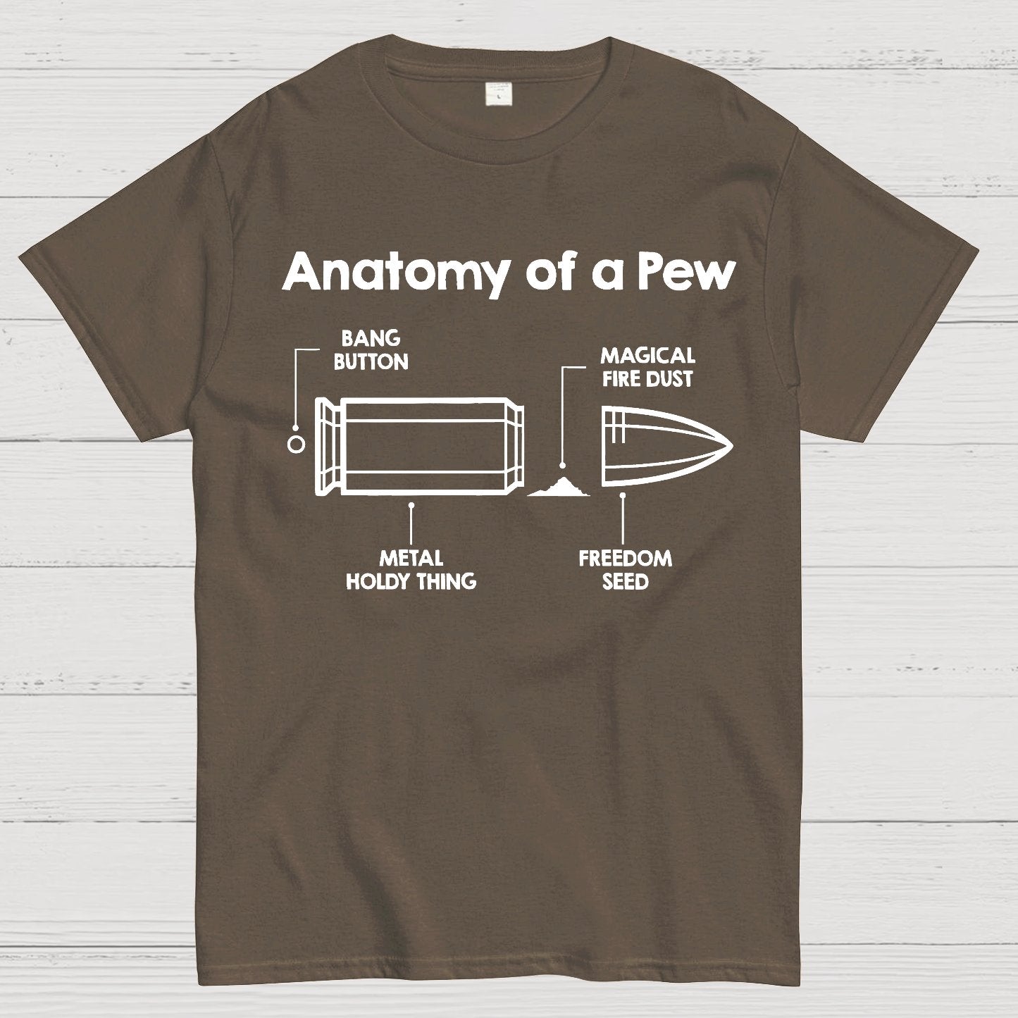 Anatomy Of A Bullet Geek T-Shirt