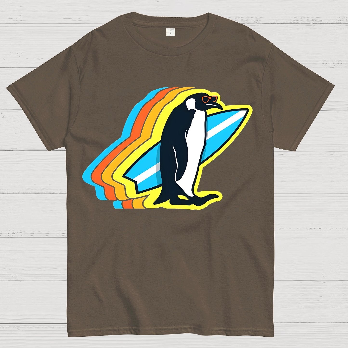 Surf Antarctica Geek T-Shirt