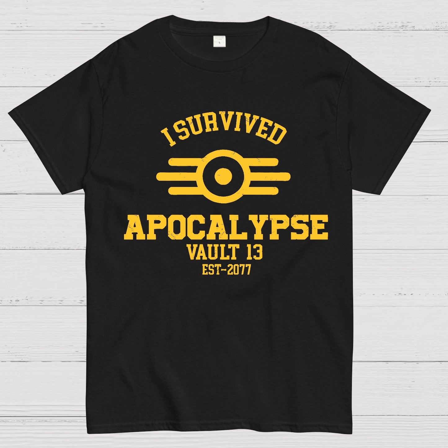 I Survived Apocalypse Geek T-Shirt