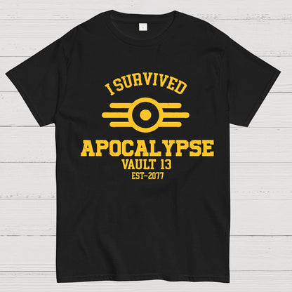 I Survived Apocalypse Geek T-Shirt