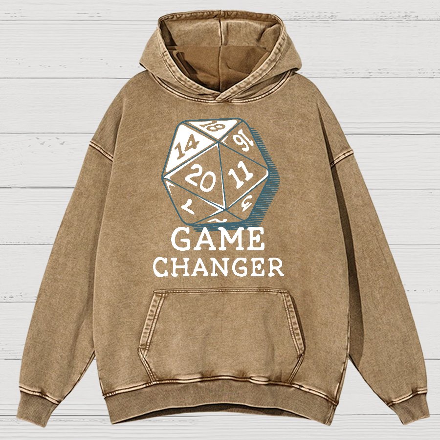 Game Changer Vintage Distressed Hoodie