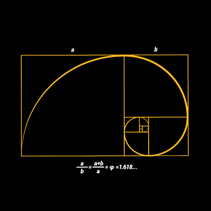 Fibonacci Shirt ∙ Math Art ∙ Science Engineer Geeky T-Shirt