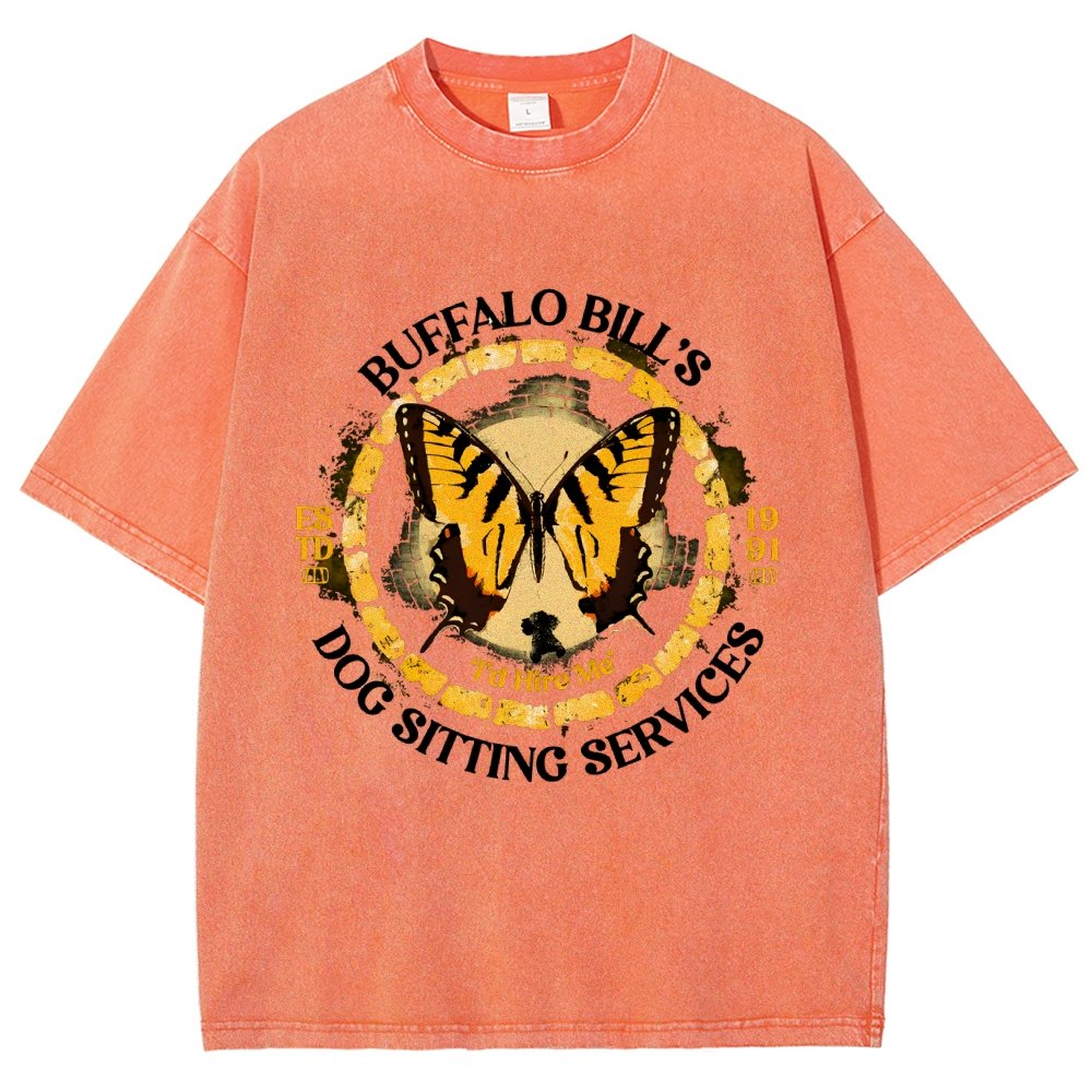 Wild Buffalo Services Vintage Distressed T-shirt