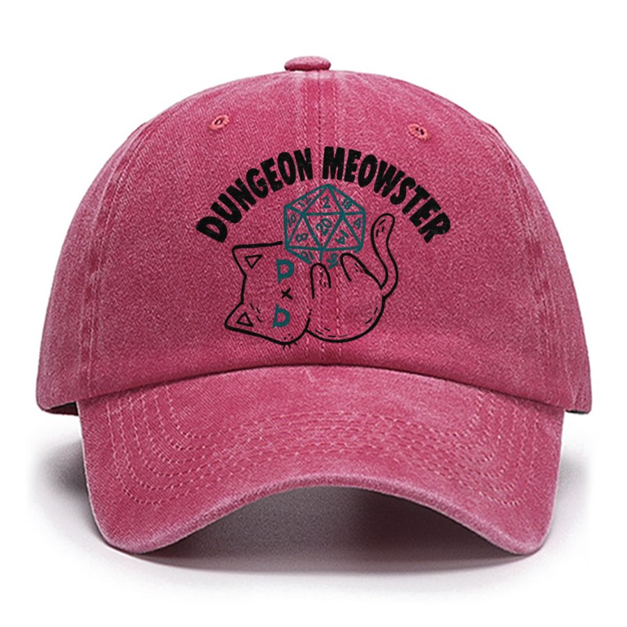 The Dungeon Meowster Geek Cotton Hat