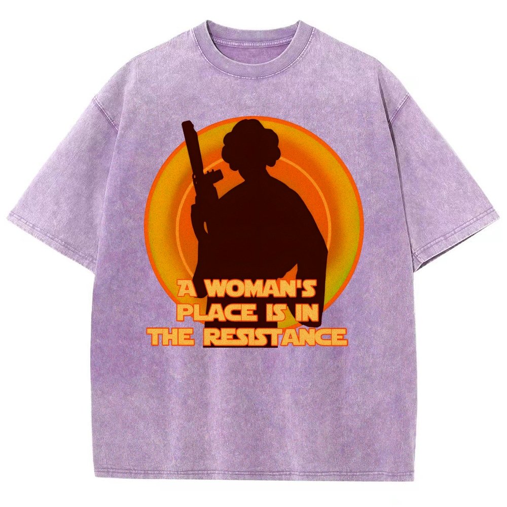The Resistance Vintage Distressed T-shirt