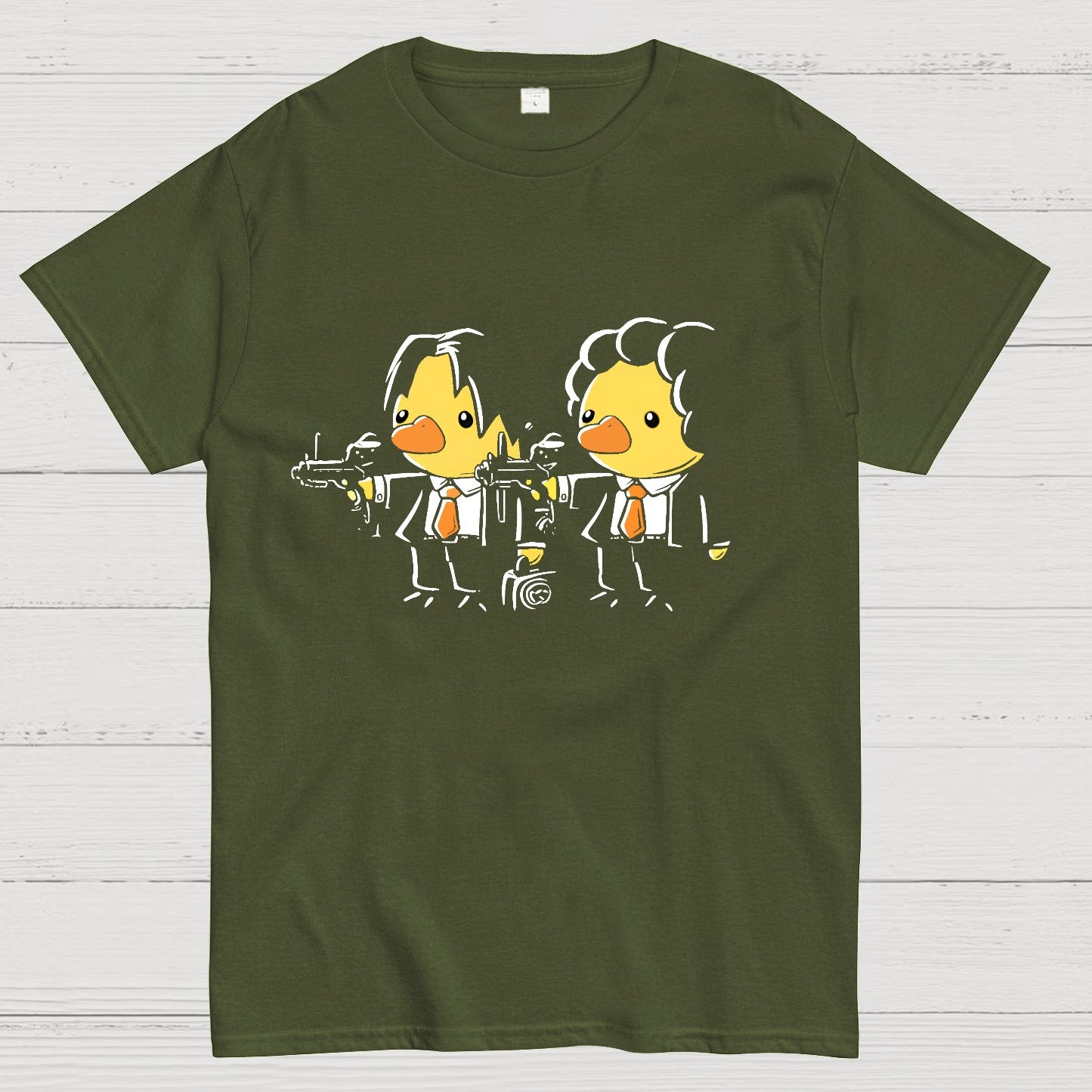 Duck Fiction Geeky T-Shirt