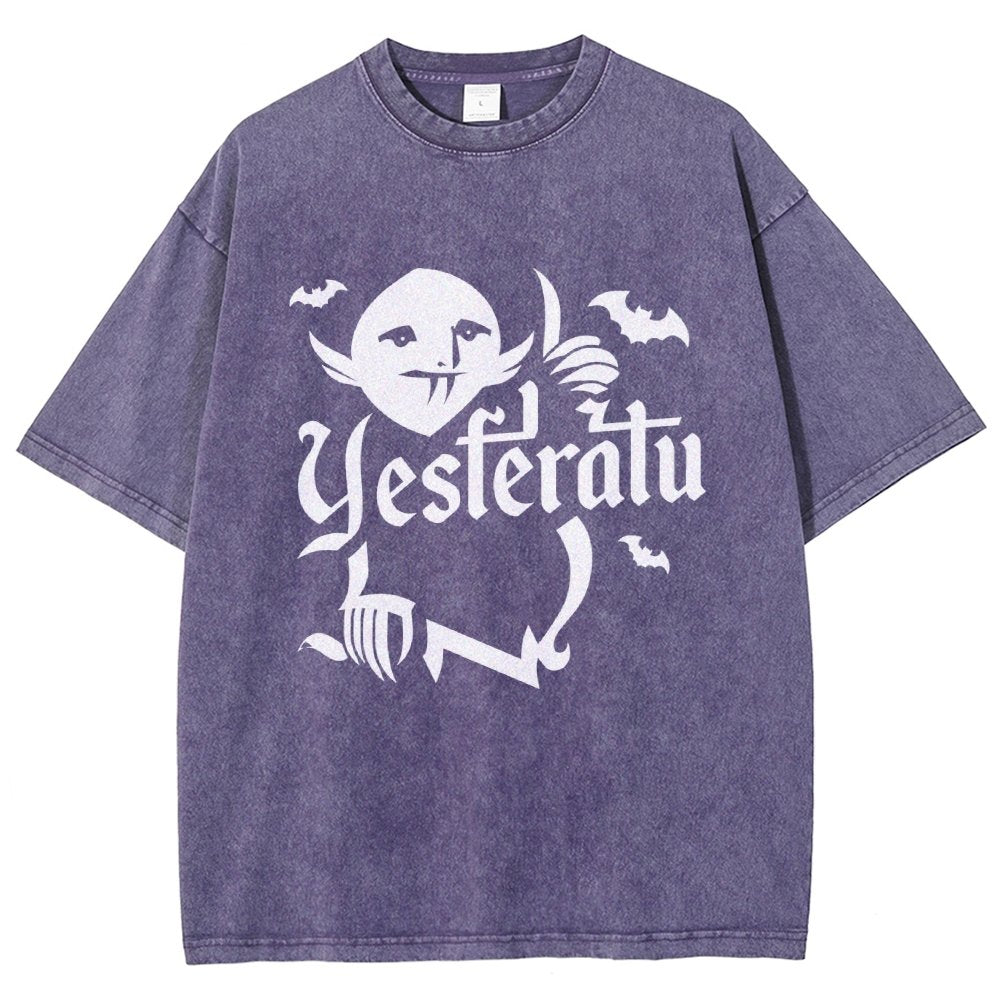 Yesferatu Vintage Distressed T-shirt