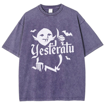 Yesferatu Vintage Distressed T-shirt