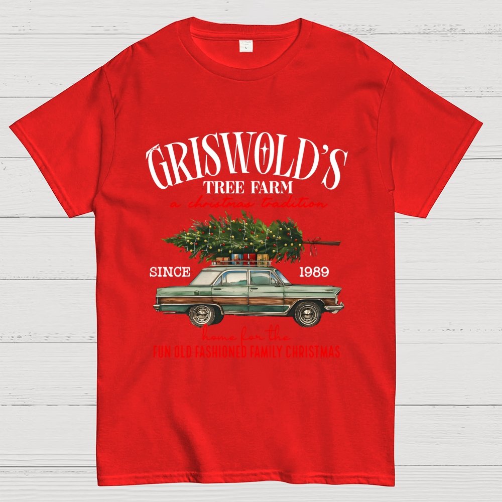 Holiday Tree Farm Geek T-Shirt