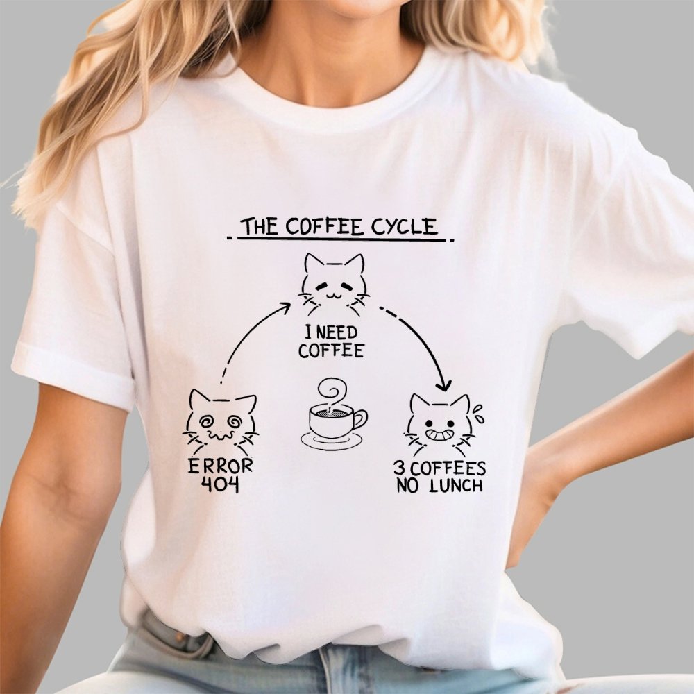 The Coffee Cycle Geek T-Shirt