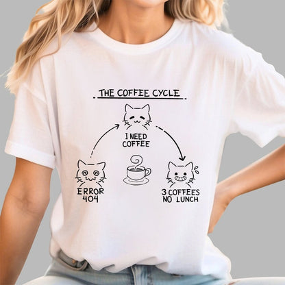 The Coffee Cycle Geek T-Shirt