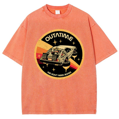 Vintage Time Travel Vintage Distressed T-shirt