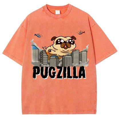 Pugzilla Vintage Distressed T-shirt