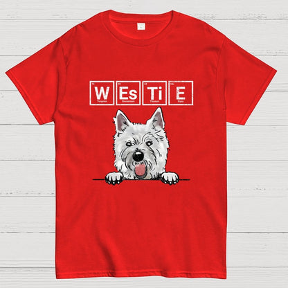 Periodic Table of Dogs  Dog Lover  Funny Science Geek T-Shirt