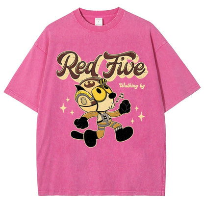The Rebel Cat Vintage Distressed T-shirt