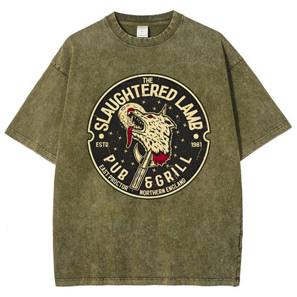 The Slaughtered Barn Vintage Distressed T-shirt