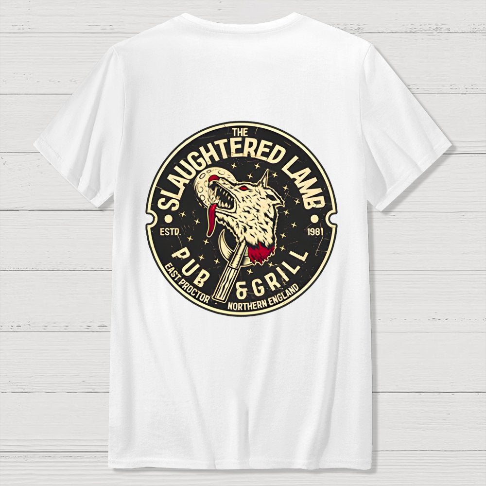 The Mysterious Abode Unisex Front And Back Printing Geek T-Shirt
