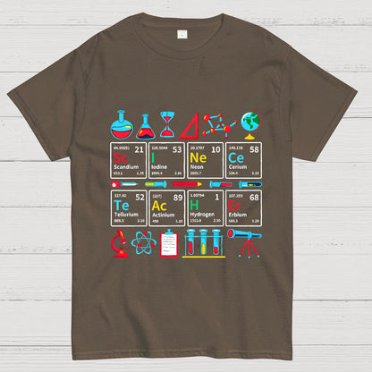 Science Teacher Vintage Geeky T-Shirt