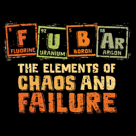 Elements Of Chaos And Failure Geek Cotton Sweatshirt