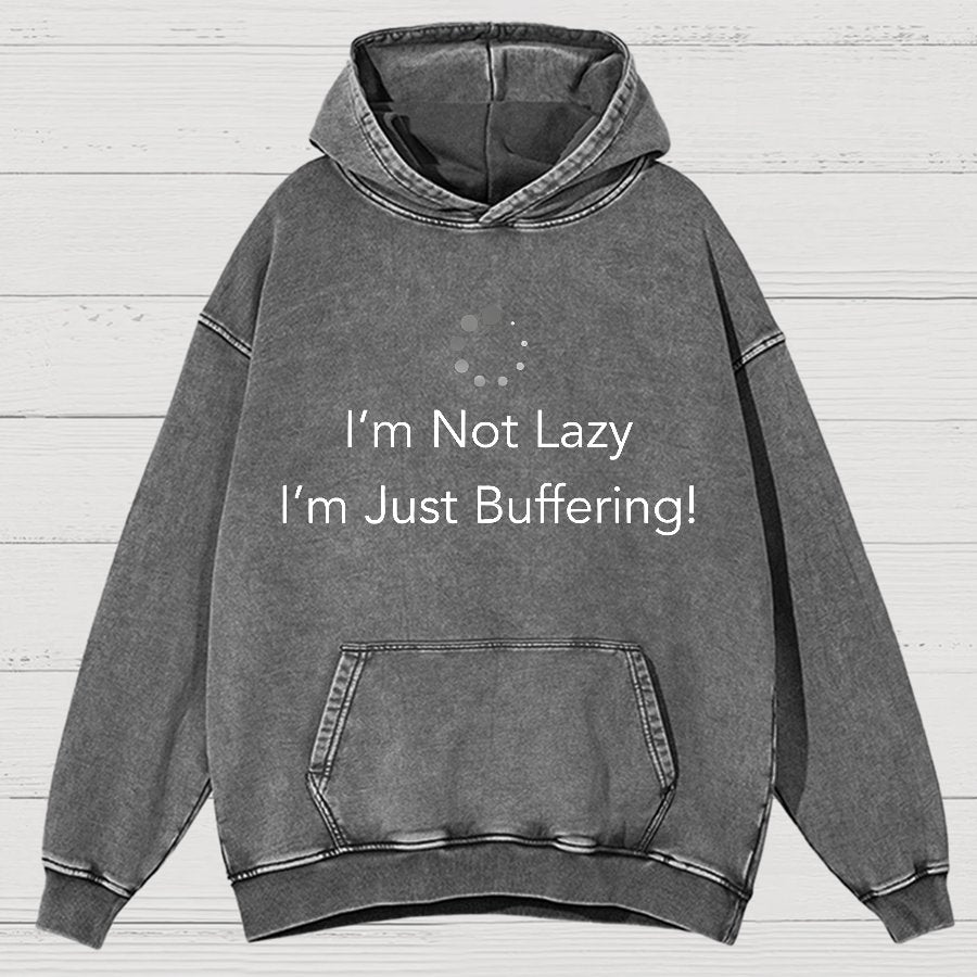Computer Vintage Distressed Hoodie
