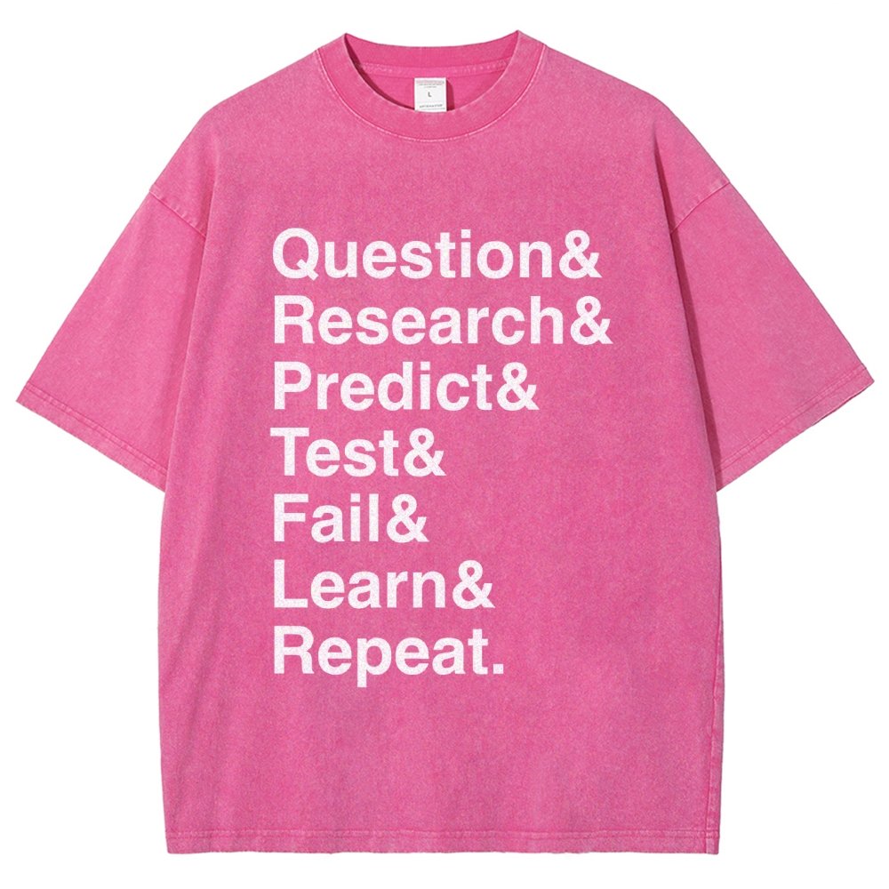 Scientific Method Vintage Distressed T-shirt