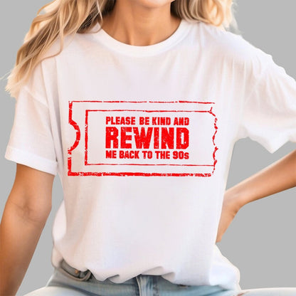 Rewind Me to the 90's Geek T-Shirt