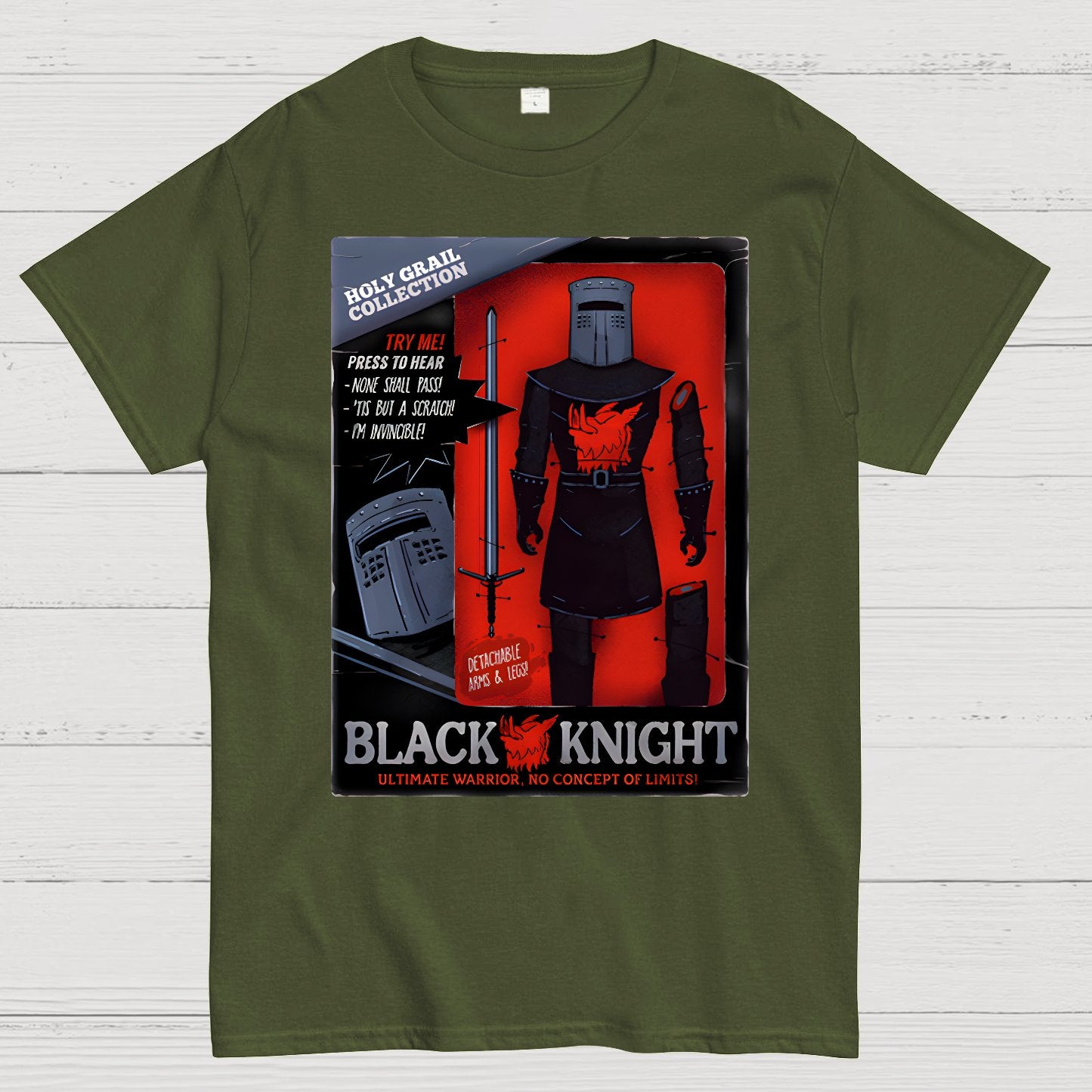 Limited Edition Knight Figure Geek T-Shirt