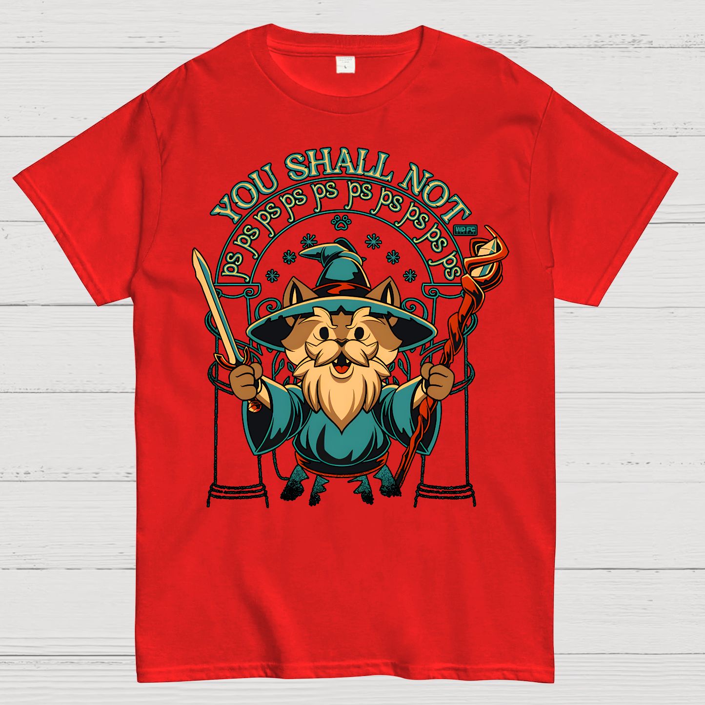 You Shall Not PSPSPS Geek T-Shirt