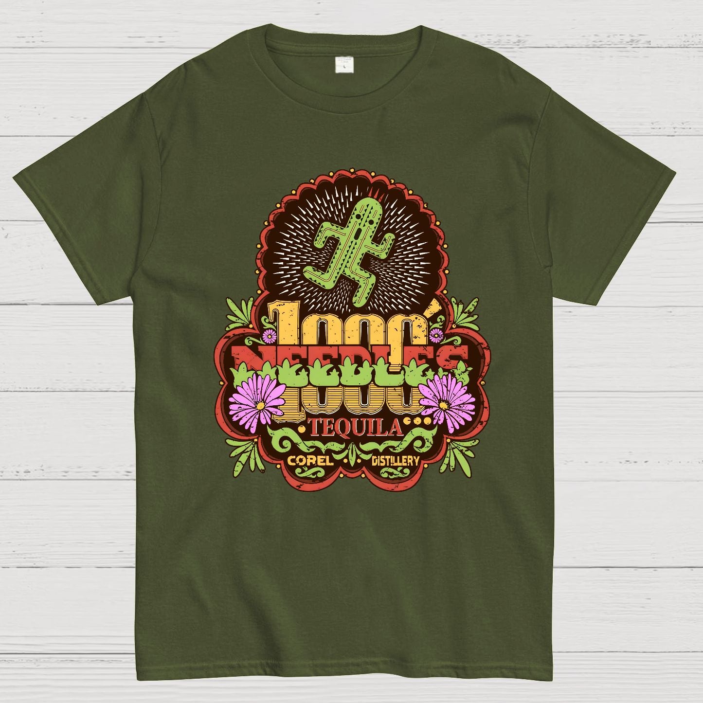Funny 1000 Needles Tequila Geek T-Shirt