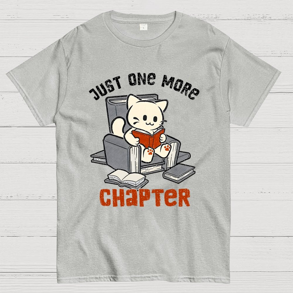 Just One More Chapter Cat Geek T-Shirt