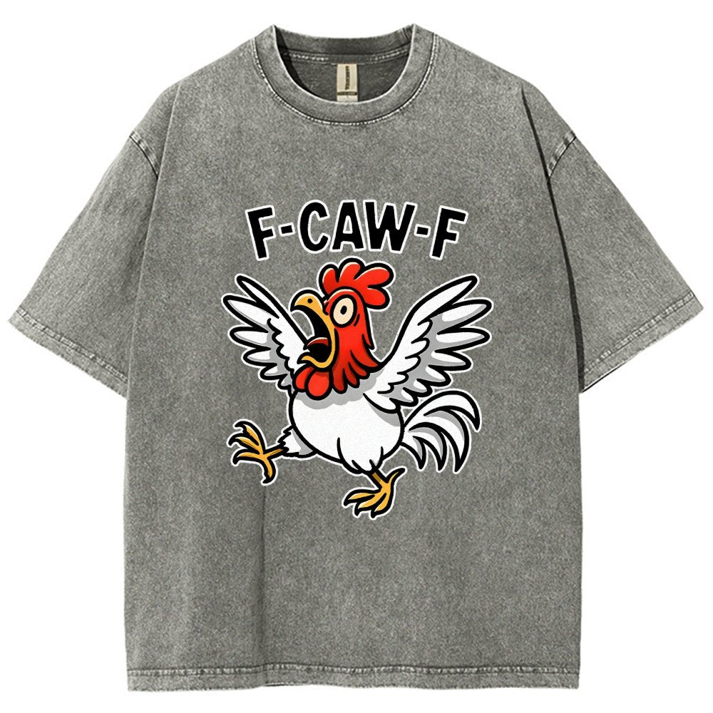 F-Caw-F Vintage Distressed T-shirt