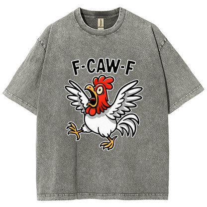 F-Caw-F Vintage Distressed T-shirt