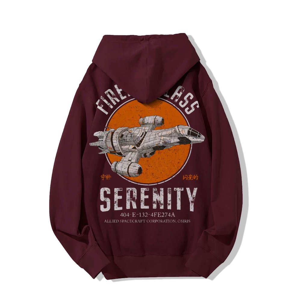 Retro Smugglers Nerdy Printed Back Cotton Hoodie