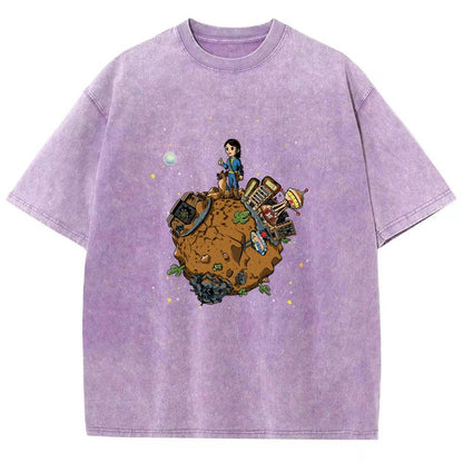 Le Okey Dokey Vintage Distressed T-shirt