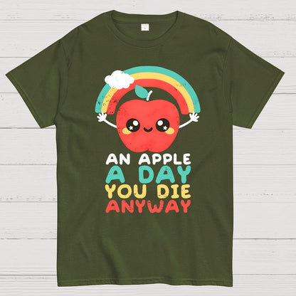 An Apple A Day Geek T-Shirt