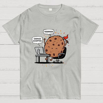 Cookies Accepted Nerdy T-Shirt