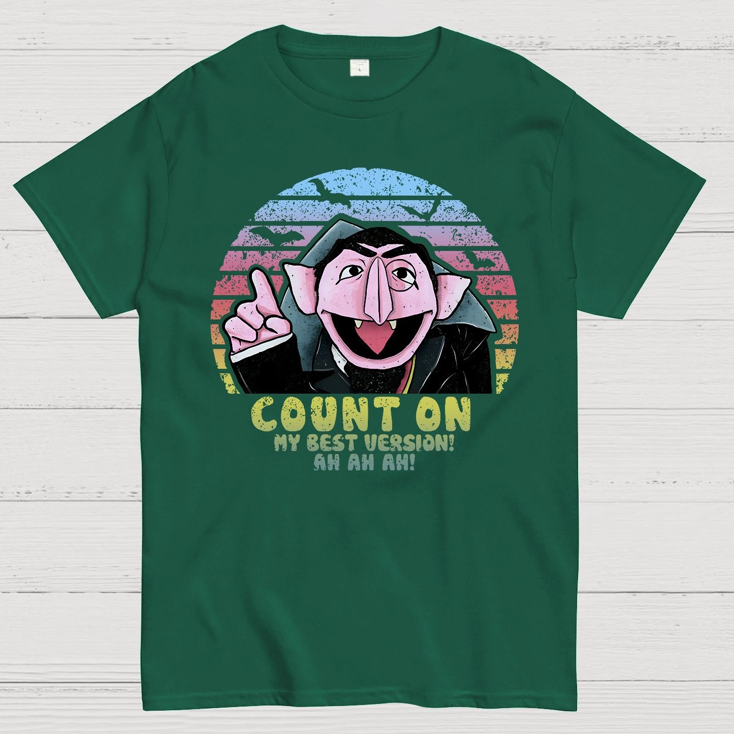 Count on My Best Version Geek T-Shirt