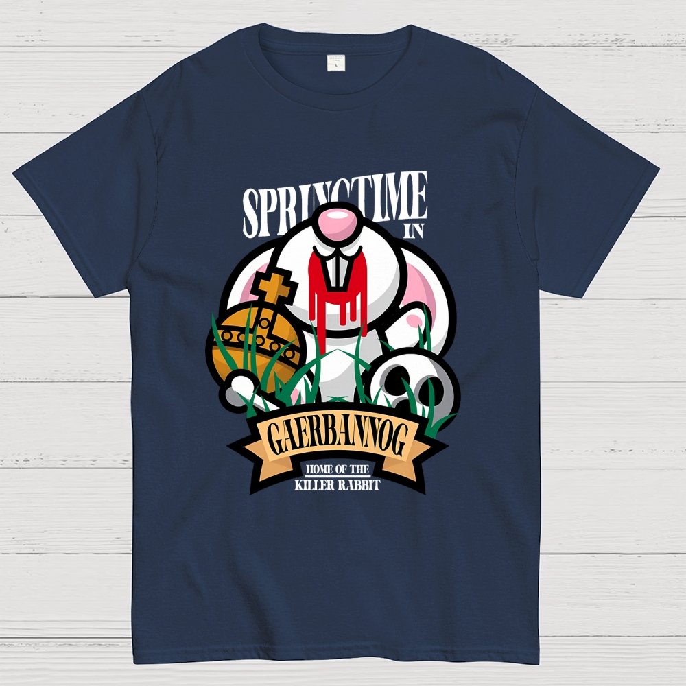 Spring Killer Rabbit Unisex Geek T-Shirt