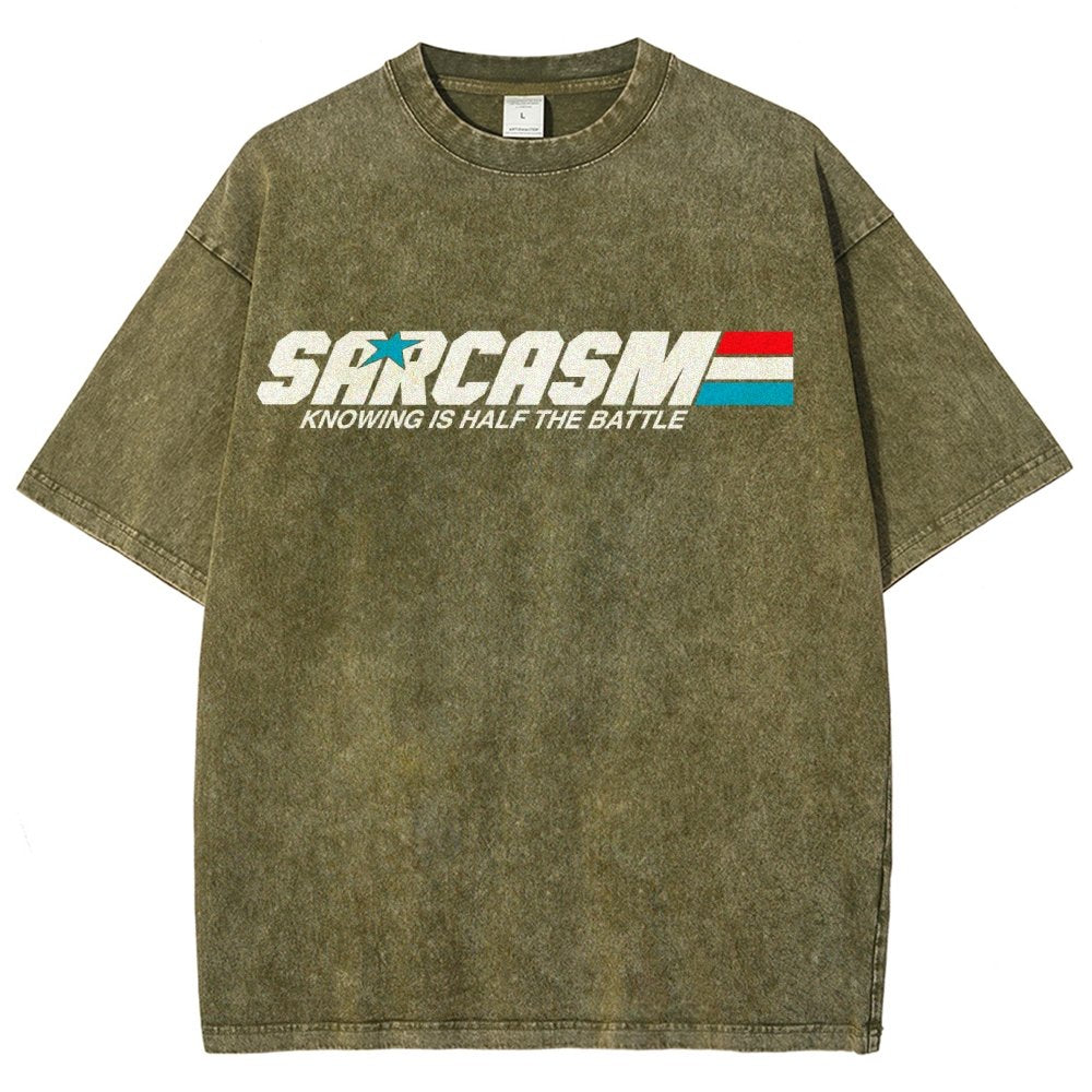 A Real Sarcastic Hero Vintage Distressed T-shirt